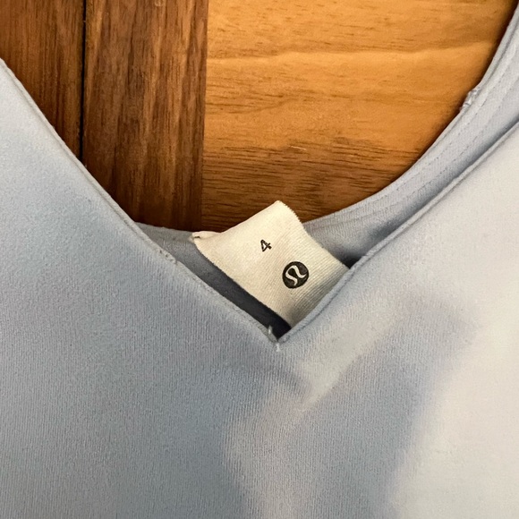 Lululemon Align Tank - Sz 4 (light blue) - Picture 3 of 3